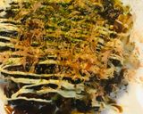 米粉お好み焼き●チー玉豚ブロ焼き作り方4写真