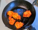 鶏の唐揚げ照り焼き丼作り方4写真