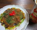 カップめんのスープでお好み焼き作り方7写真