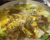 白菜ともずくの中華煮作り方6写真