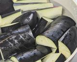 自家製めんつゆでナスの煮浸し作り方3写真