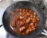 不器用鶏の甜麺醤照り焼き作り方1写真