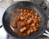 不器用鶏の甜麺醤照り焼き作り方1写真