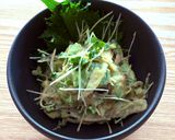 アボカドの薬味ごま和え作り方5写真