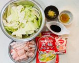 10分でできる！豚バラ☆キャベ塩だれ炒め作り方1写真