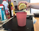 喉に効くレモンジンジャーコーラ(冷)作り方3写真
