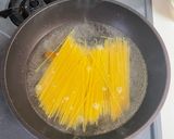 スモークサーモンのクリームパスタ作り方2写真