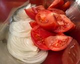 火を使わない！トマトとツナの塩昆布和え作り方1写真