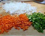 超簡単！挽き肉たっぷりドライカレー！作り方1写真