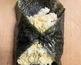 超簡単☆カレー風味の野菜おにぎらず♪♪作り方5写真