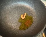 かんたん！ワンパン！鶏とキノコの和風パスタ作り方1写真