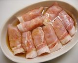 レンジで簡単！肉巻きおでん作り方3写真