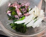 春食材とホタルイカの酢みそあえ作り方5写真