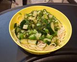 【男料理】子供と食べるネバネバそうめん作り方4写真