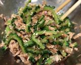 時短！ゴーヤとツナのわさび醤油おかか和え作り方5写真