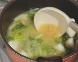 カブとベーコンのお味噌汁作り方5写真