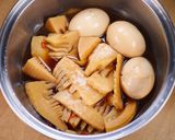 旦那のおつまみ②メンマと煮卵のセット😋🍺作り方3写真