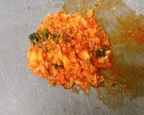 トースターで♪しいたけのキムチチーズ焼き作り方3写真