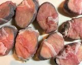 夏の夕食★茄子チーズ大葉の豚肉巻きフライ作り方7写真