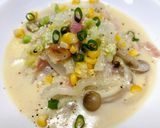 旨味がギュッ！白菜とベーコンのカルボナーラ風旨煮作り方7写真
