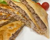 ハンバーグのたねと春巻きの皮で肉揚げ作り方6写真