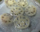 蓮根みそだれステーキ作り方1写真
