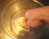水の代わりにチーズの水分で作るうどん麺作り方8写真
