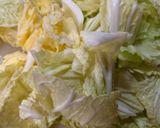 白菜トロトロ💫チキンのクリーム煮作り方2写真