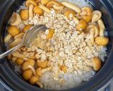 激ウマ！なめこと梅干しの雑炊🥣🍄作り方4写真