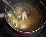 鶏肉とカボチャとダイコンのスープ作り方2写真