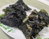 魚のすり身とオクラの海苔サンド焼き作り方8写真