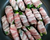 簡単夕飯！無限ピーマン味噌肉巻き主菜弁当おつまみ作り方6写真
