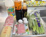 ほうれん草＆ベーコン🥓＆卵🥚炒め😃作り方1写真