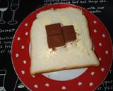朝食に♡背徳の生チョコチーズトースト作り方2写真
