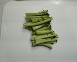 焼き鮭と大根の葉の付け合せ作り方1写真
