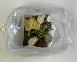 レンジでエスニック風あさりの春雨スープ作り方5写真