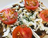 のこりのカレーで●チーズカレートースト作り方1写真