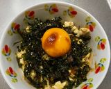 オートミール 韓国風炒り豆腐丼作り方7写真