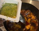 麻婆豆腐の素で煮るだけ!茄子だけ麻婆茄子作り方4写真