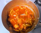 鯖缶と大根のキムチ煮作り方6写真
