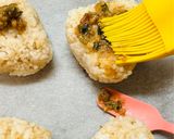 手作り甘辛ネギみその焼きおにぎり作り方5写真