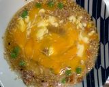 レンジ簡単洋風クリーミー麻婆味炒飯弁当作り方7写真