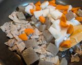 懐かしい～*給食風 五目煮作り方3写真