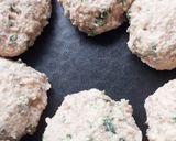 大葉たっぷり☆豚挽肉と豆腐のつくね作り方3写真