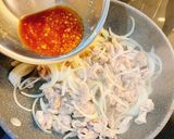 豚薄切り肉の冷やしぶっかけうどん作り方3写真