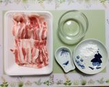 今日の夕飯簡単キャベツ豚バラ肉味噌炒主菜作り方1写真