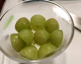 さわやか~マスカット&牛乳のゼリー(アガー仕様)作り方10写真