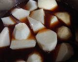 秋三昧💫イカ・里芋•大根•しめじの簡単煮物作り方5写真
