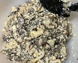 もずくと豆腐のお好み焼き作り方1写真