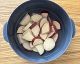 ほどよい甘さ♫さつまいものレモン煮作り方1写真